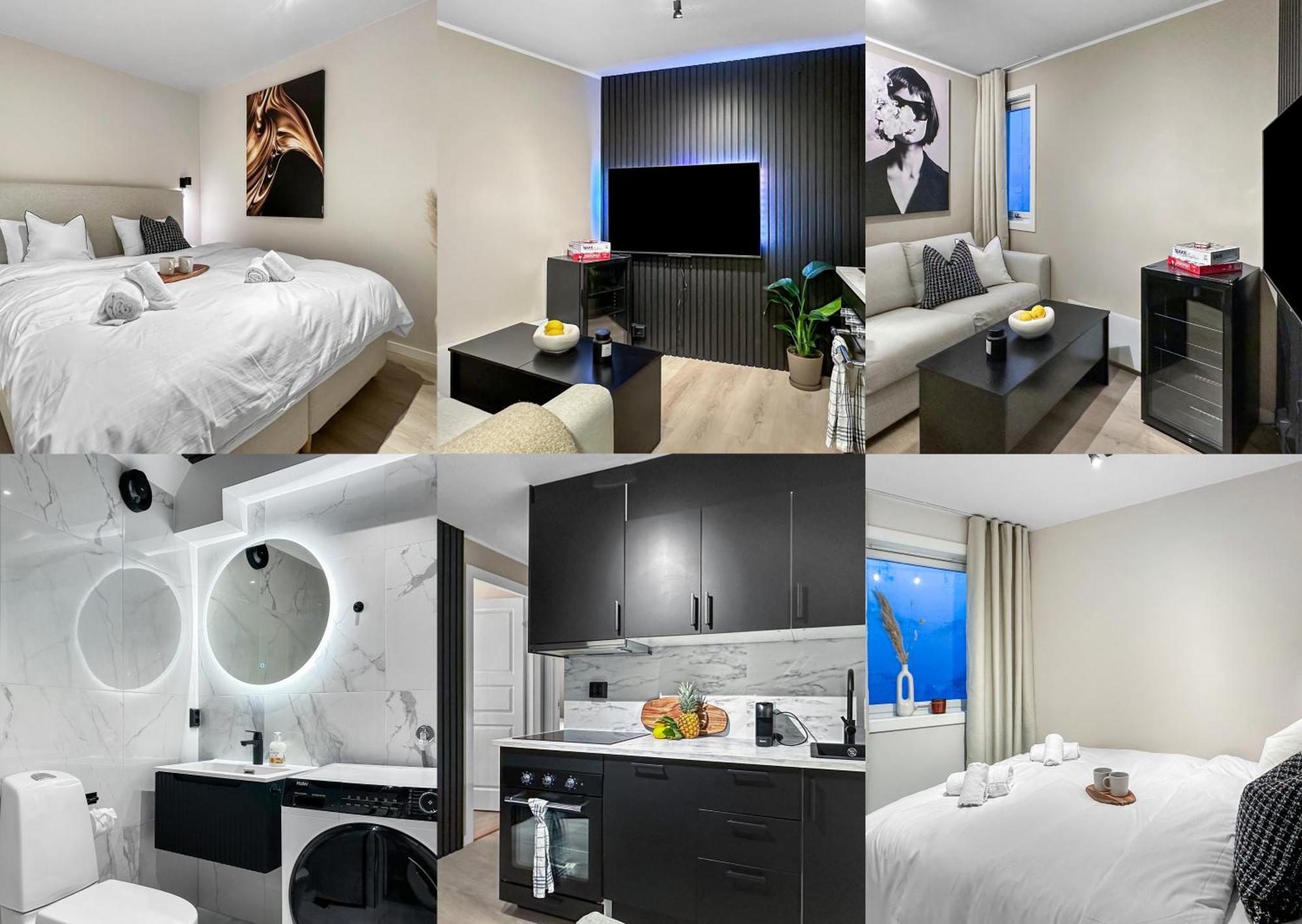 King Bed - Renovated 2024 - 2Br Behind Bryggen Apartamento Bergen Exterior foto